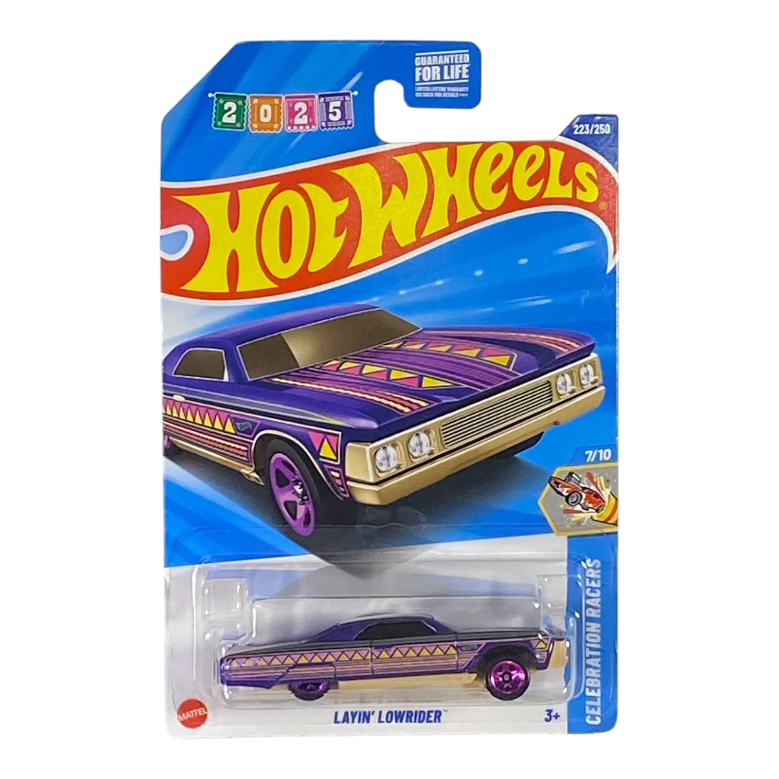 Hot Wheels Layin' Lowrider - Celebration Racers Series 7/10