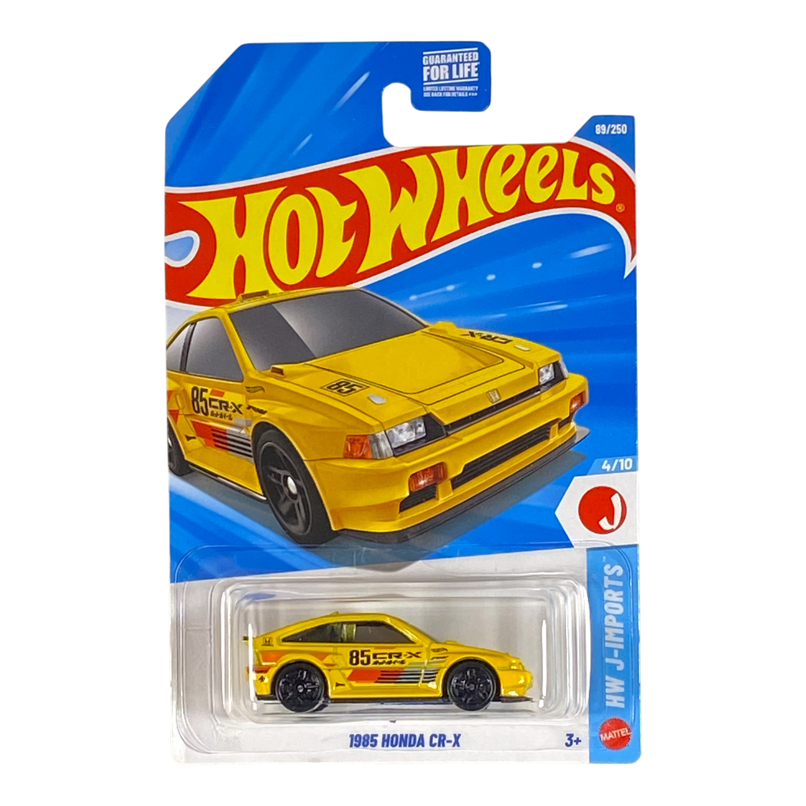 Hot Wheels 1985 Honda CR-X | J-Imports Series 4/10 Main image