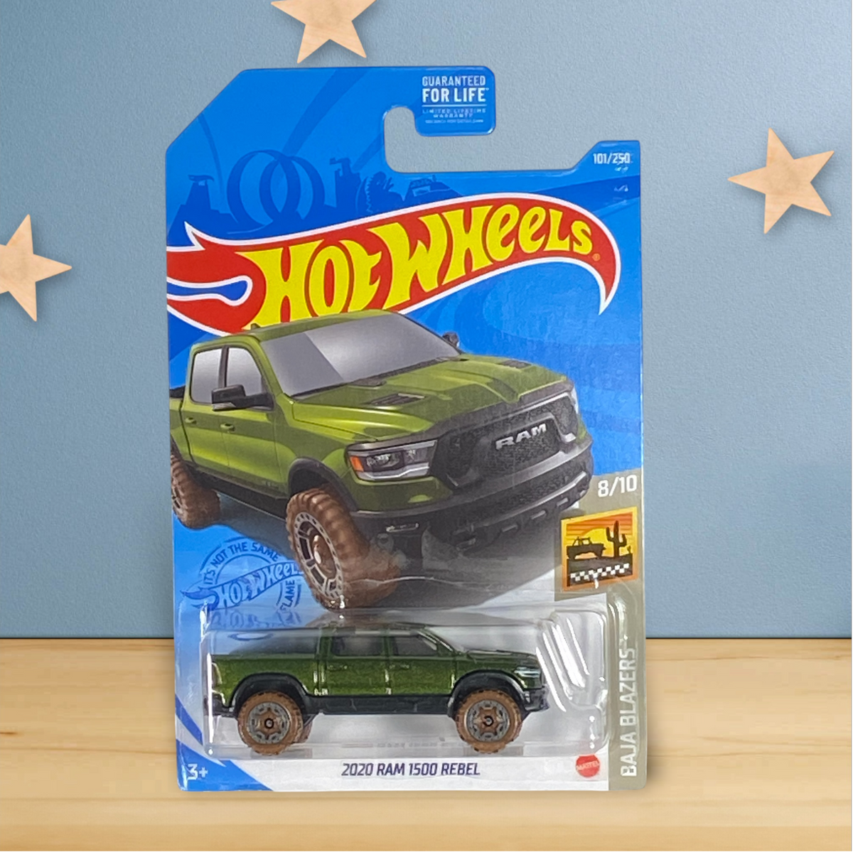 Hot Wheels 2020 Ram 1500 Rebel - Baja Blazers Series 8/10