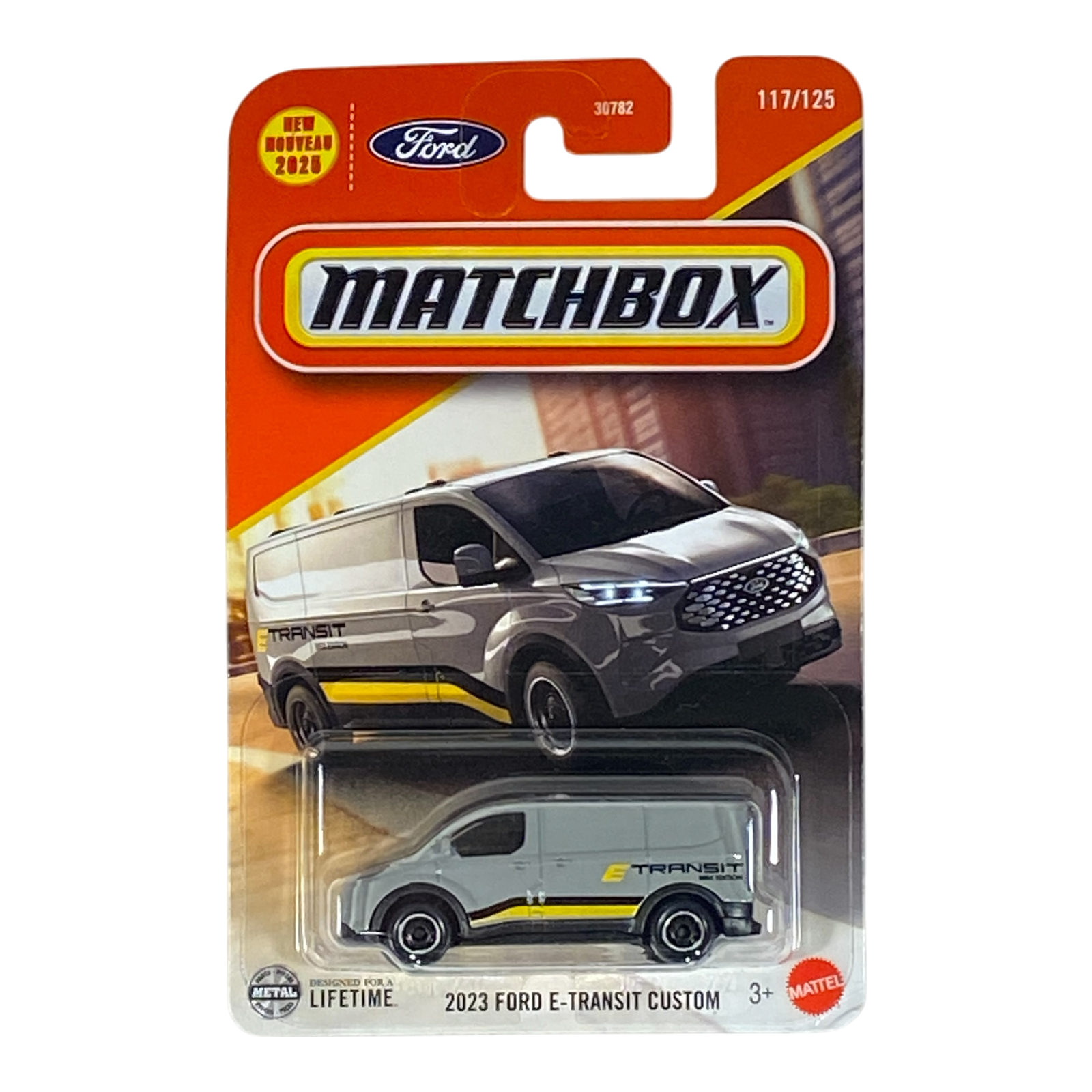 Matchbox 2023 Ford E-Transit Custom - 2025 Matchbox Series 117/125 Main image