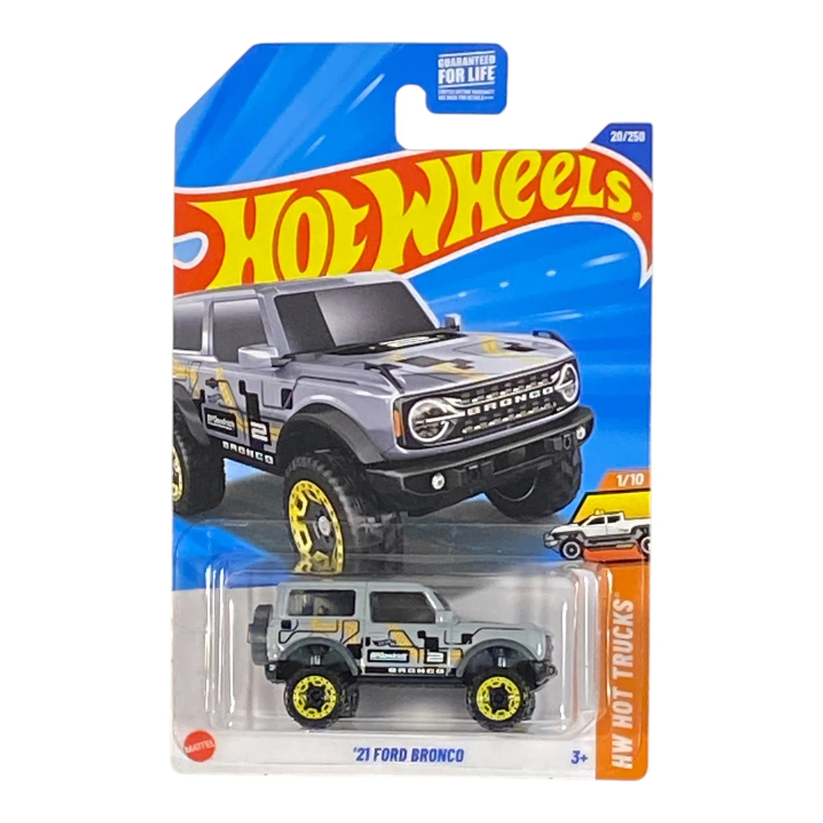 Hot Wheels '21 Ford Bronco - Hot Trucks Series 1/10 Main image