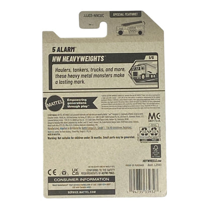 Hot Wheels5 Alarm - HW Heavy Weights Series 1/5