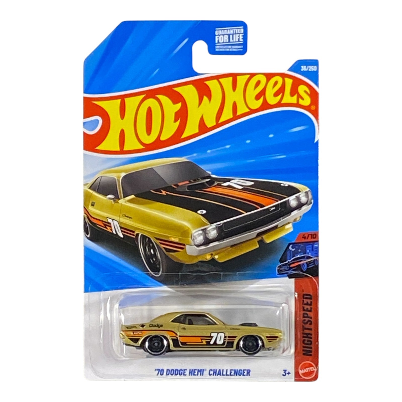 Hot Wheels '70 Dodge Hemi Challenger - Nightspeed Series 4/10 Main image