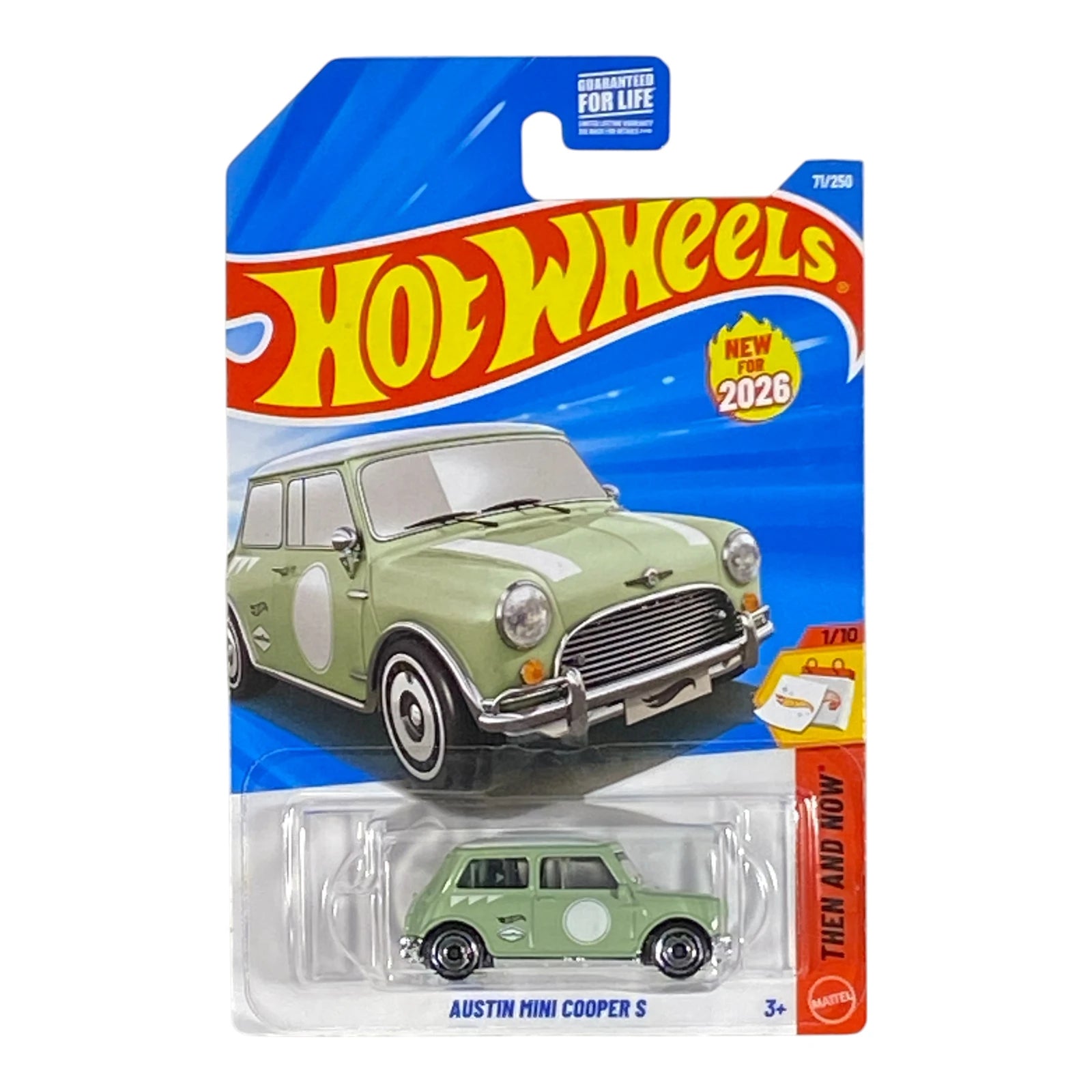 Hot Wheels Austin Mini Cooper S - Then and Now Series 1/10 Main image
