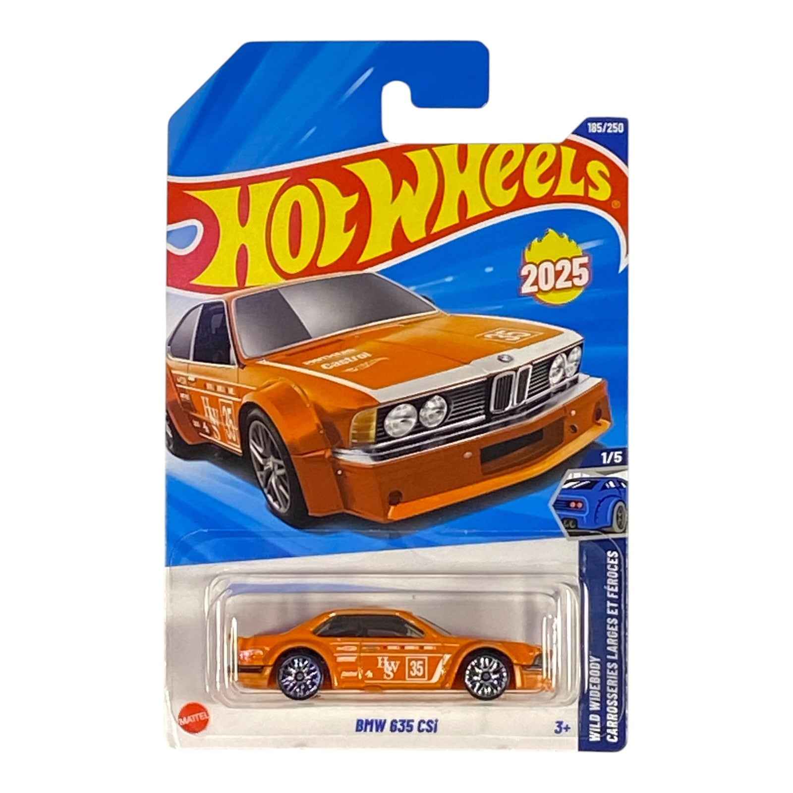 Hot Wheels BMW 635 CSi - Wild Widebody Series 1/5 Main image