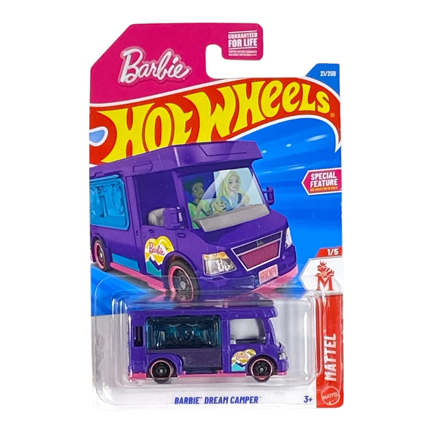 Hot Wheels Barbie Dream Camper | Mattel Series 1/5 Main image