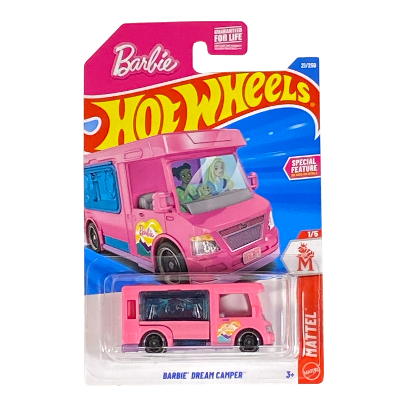 Pink Hot Wheels Barbie Dream Camper 1/5 Main image