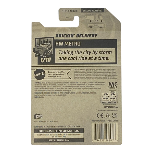 Hot Wheels Brickin' Delivery | Metro Series 1/10