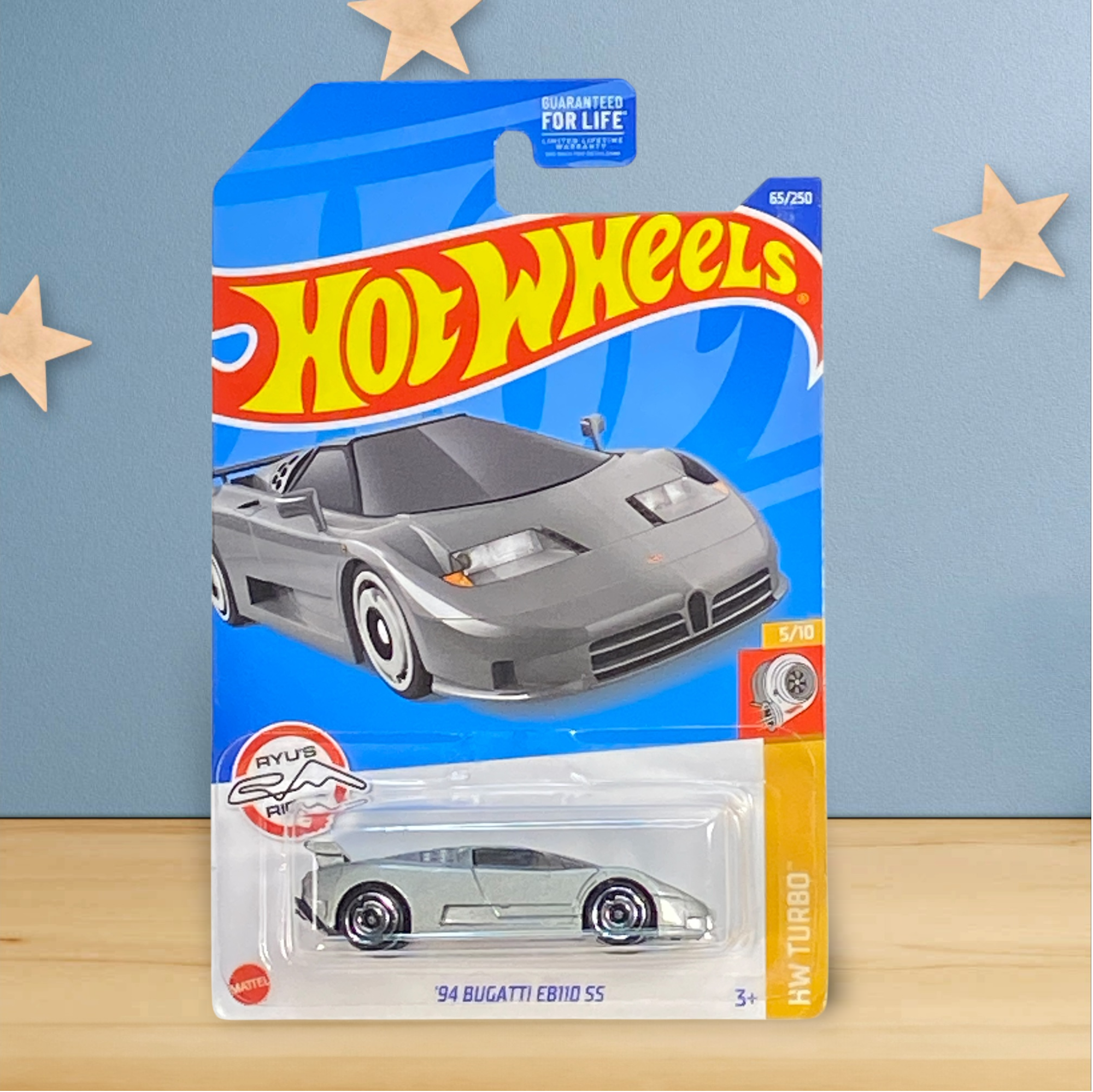 Hot Wheels '94 Bugatti EB110 SS - Turbo Series 5/10