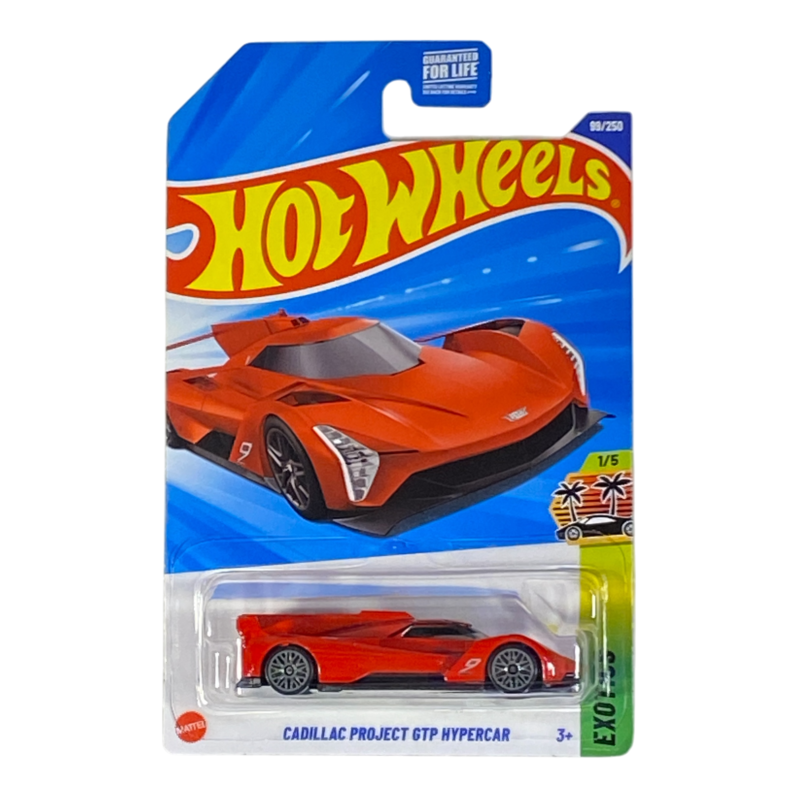 Hot Wheels Cadillac Project GTP Hypercar - Exotics Series 1/5 Main image