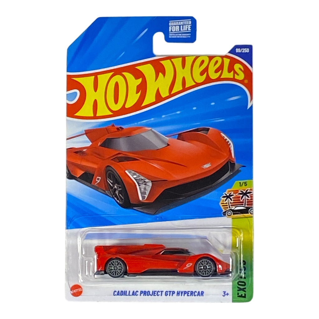 Hot Wheels Cadillac Project GTP Hypercar - Exotics Series 1/5