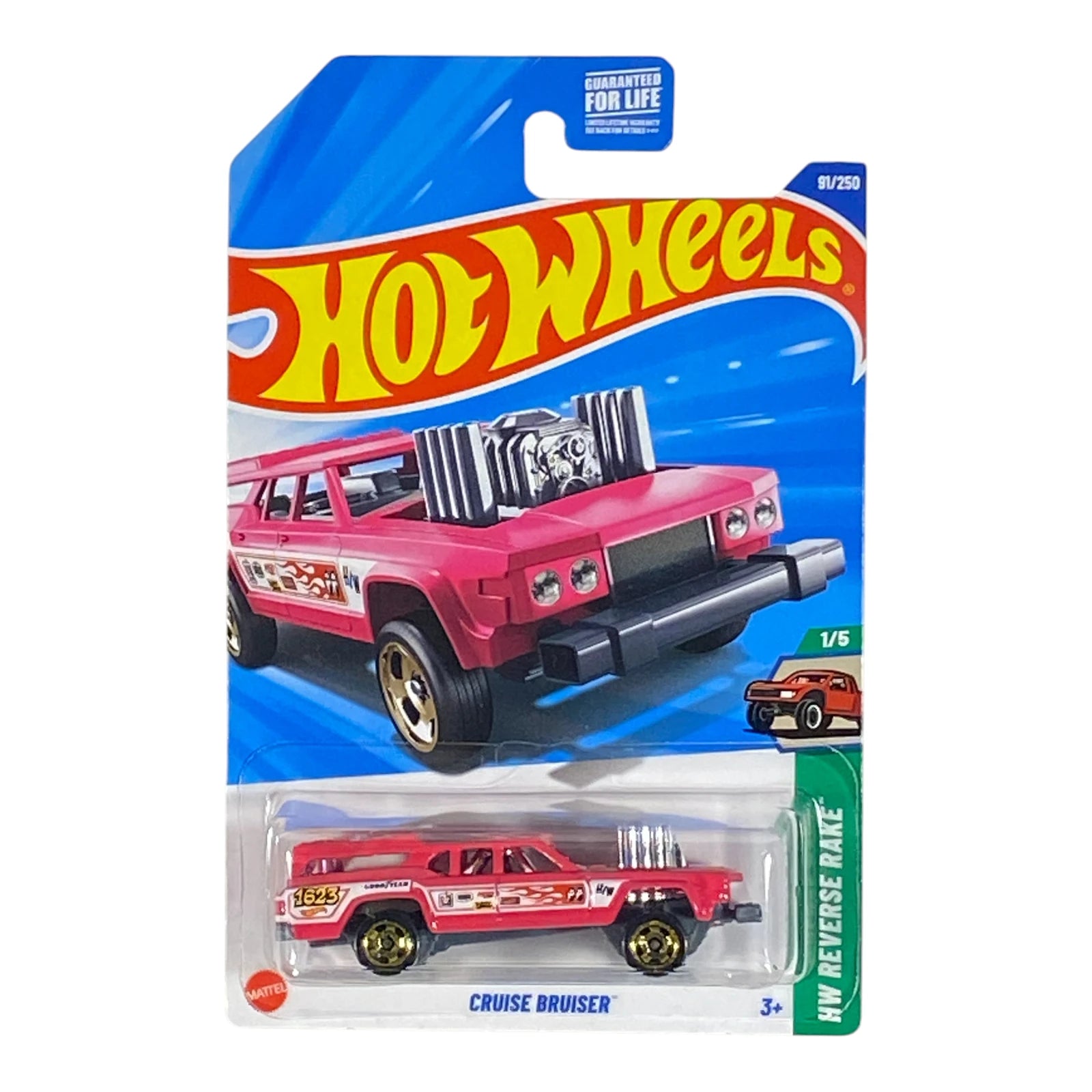 Hot Wheels Cruise Bruiser - HW Reverse Rake 1/5 Main image
