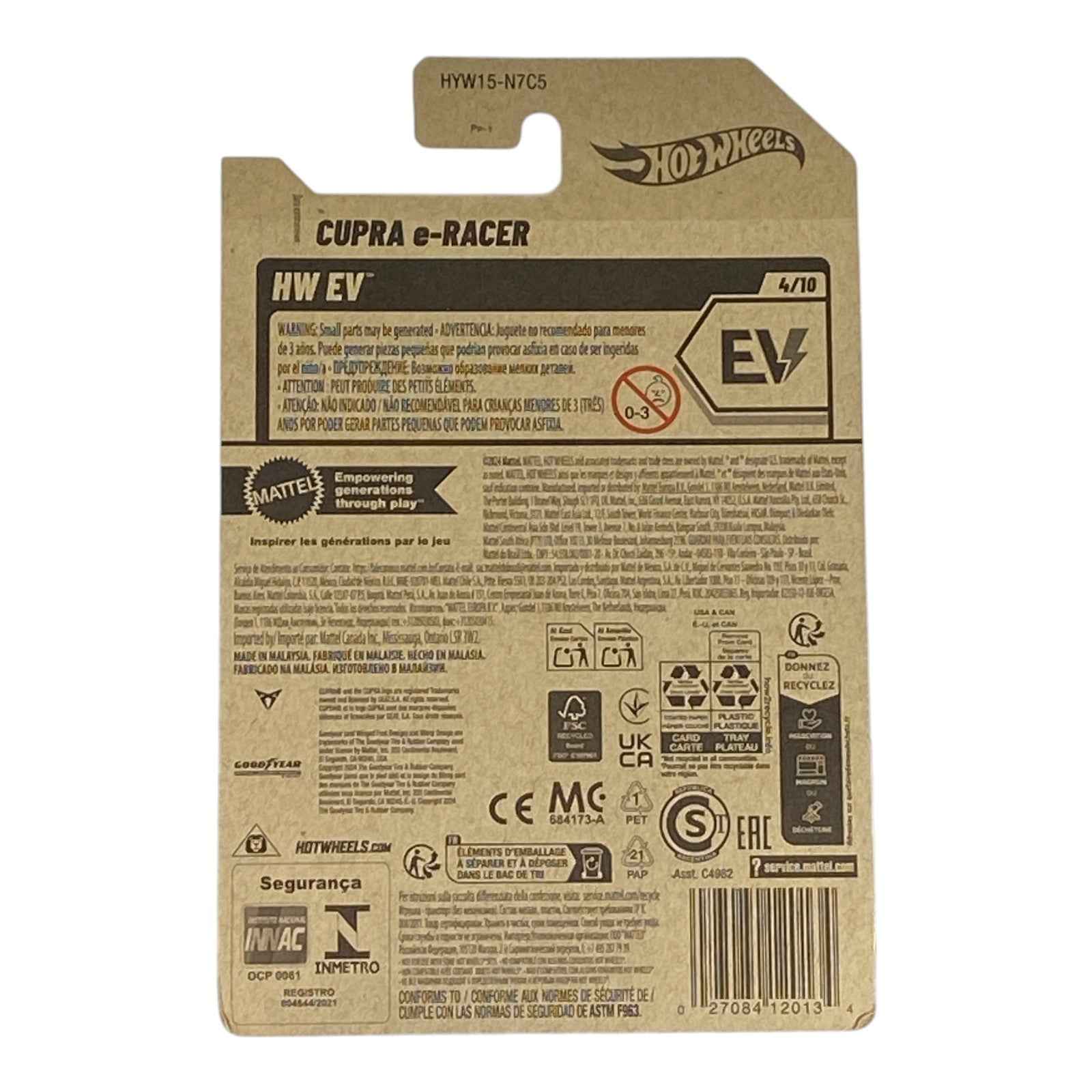 Hot Wheels Cupra e-Racer - HW EV Series 4/10