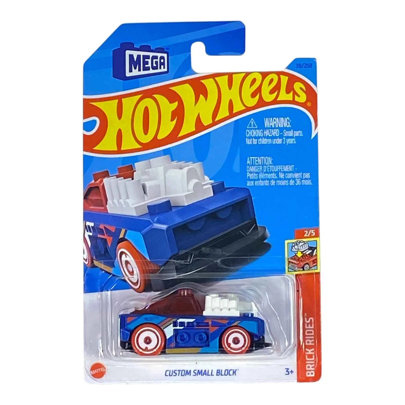 Hot Wheels Custom Small Block - Brick Rides Series 2/5 Main image