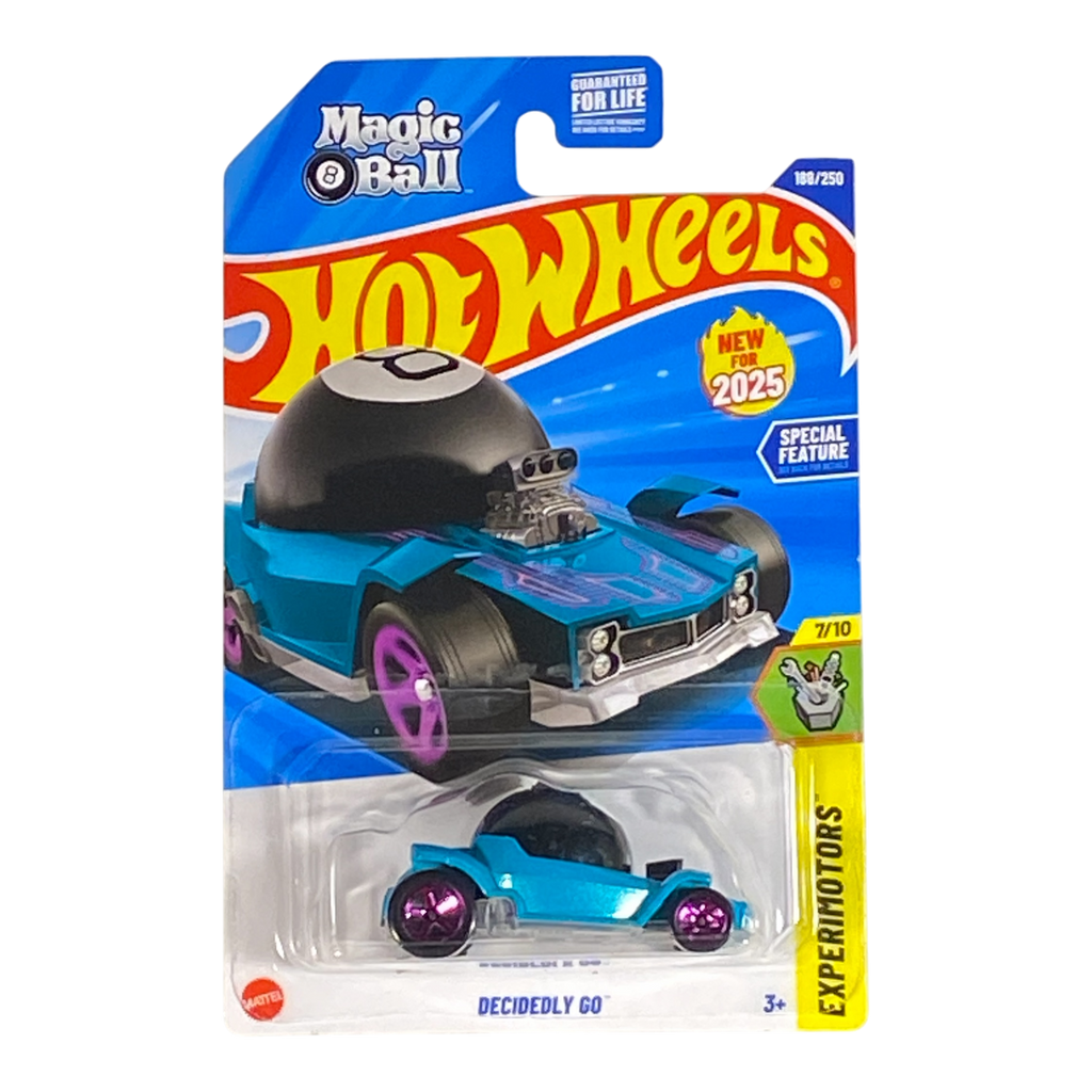 Hot Wheels Decidedly Go / Magic 8 Ball (Teal) - Experimotors Series 7/10