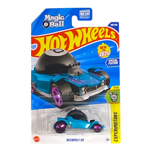 Hot Wheels Decidedly Go / Magic 8 Ball (Teal) - Experimotors Series 7/10
