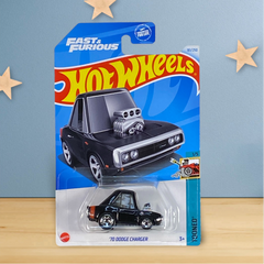 Hot Wheels '70 Dodge Charger - Red Stripe on Trunk - Tooned Series 1/5