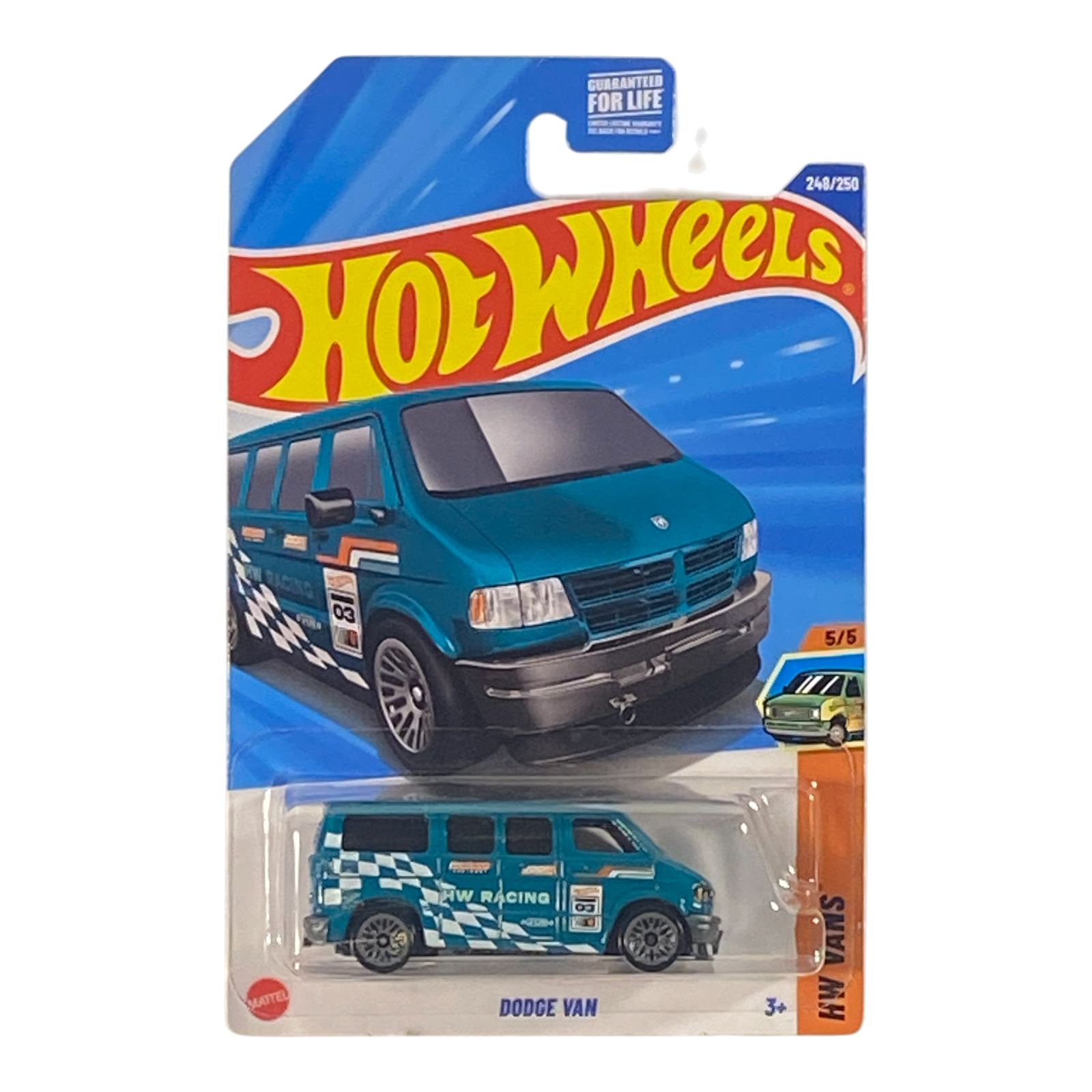 Hot Wheels Dodge Van - HW Vans Series 5/5 Main image