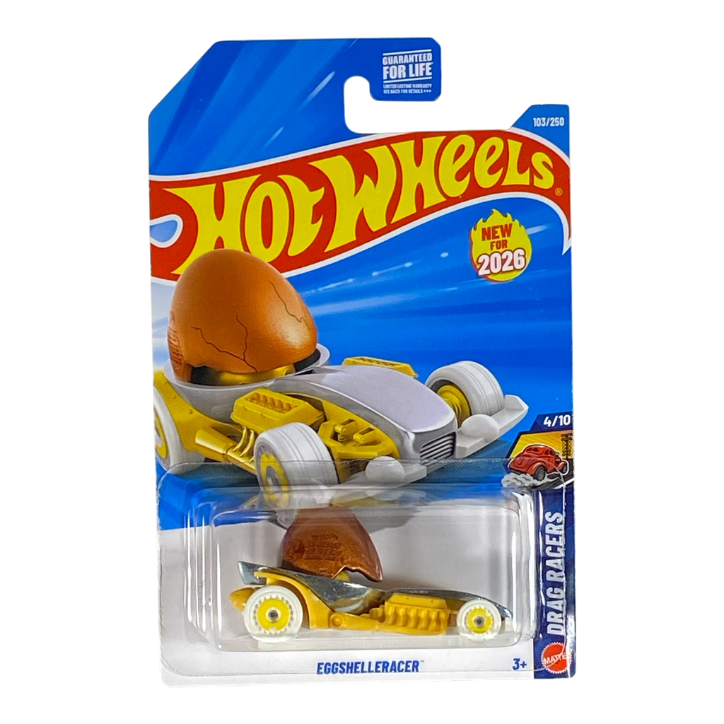 Hot Wheels EggShelleRacer - Drag Racers Series 4/10