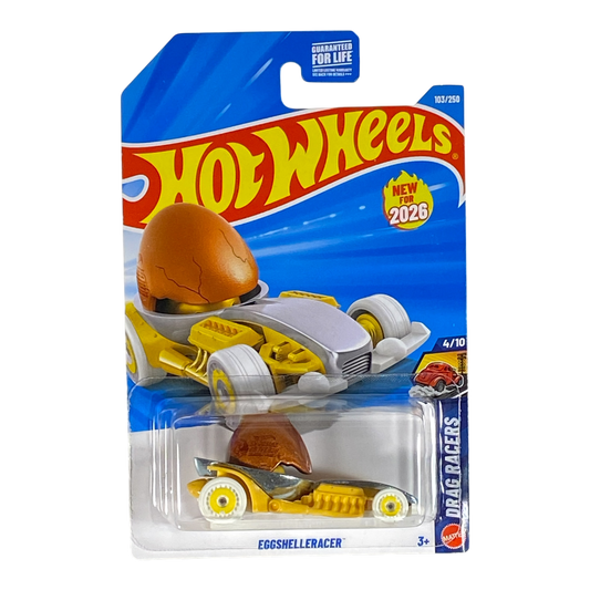 Hot Wheels EggShelleRacer - Drag Racers Series 4/10