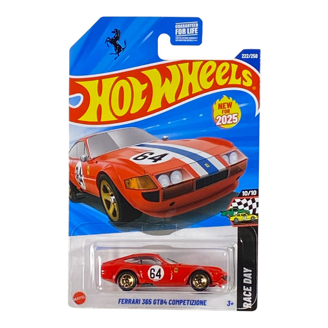 Hot Wheels Ferrari 365 GTB4 Competizione - Race Day Series 10/10 - Collectors World Toys Hover Image