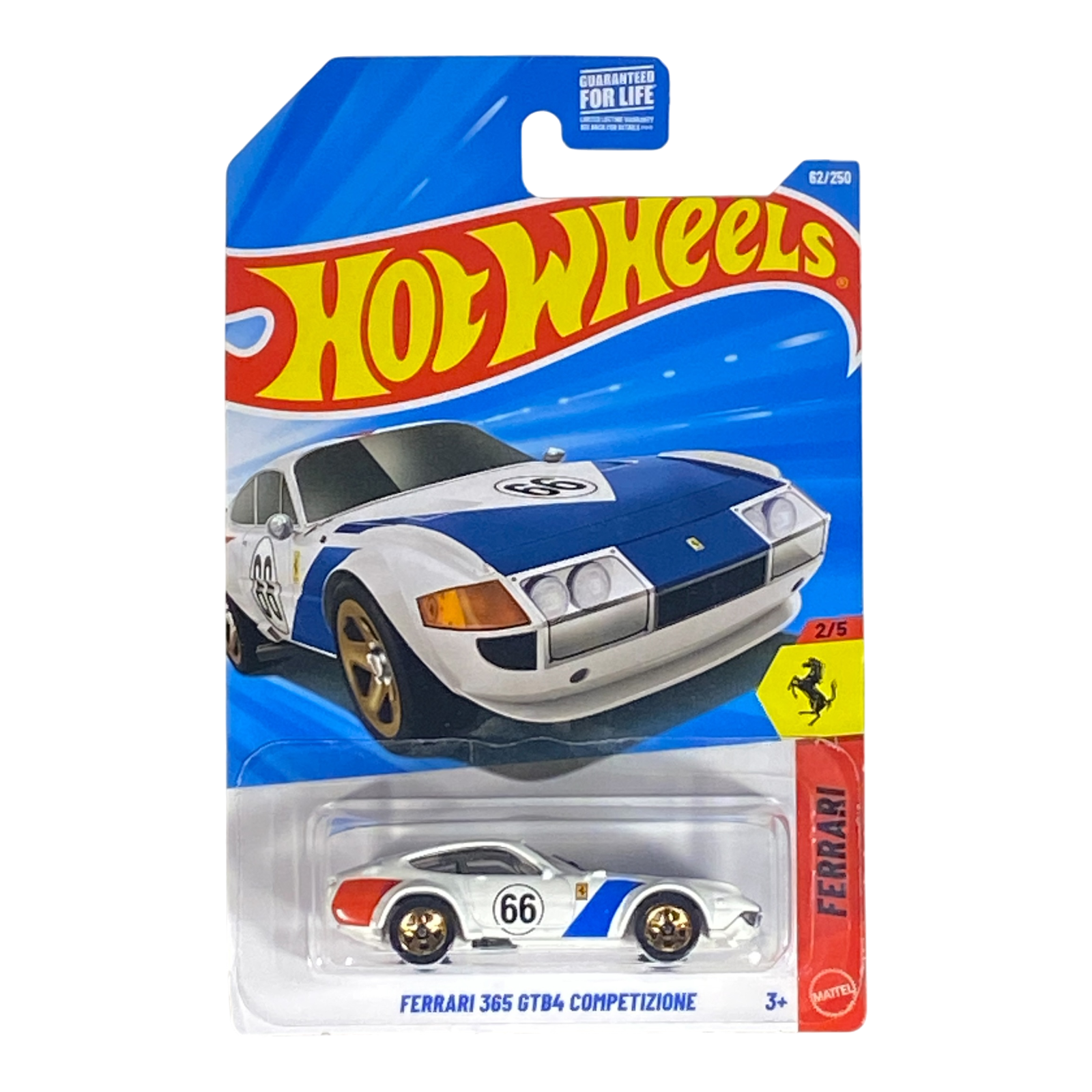 Hot Wheels Ferrari 365 GTB4 Competizone - Ferrari Series 2/5 Main image
