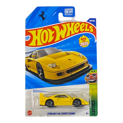 Hot Wheels Ferrari F40 Competizone - Exotics Series 4/5
