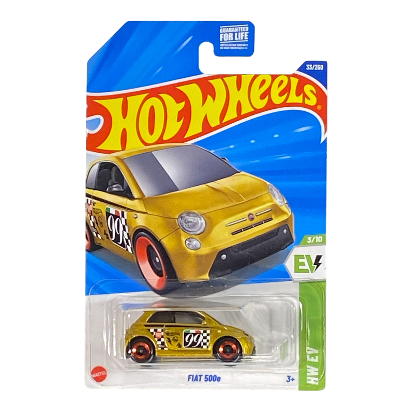 Hot Wheels Fiat 500e - HW EV Series 3/10 Main image