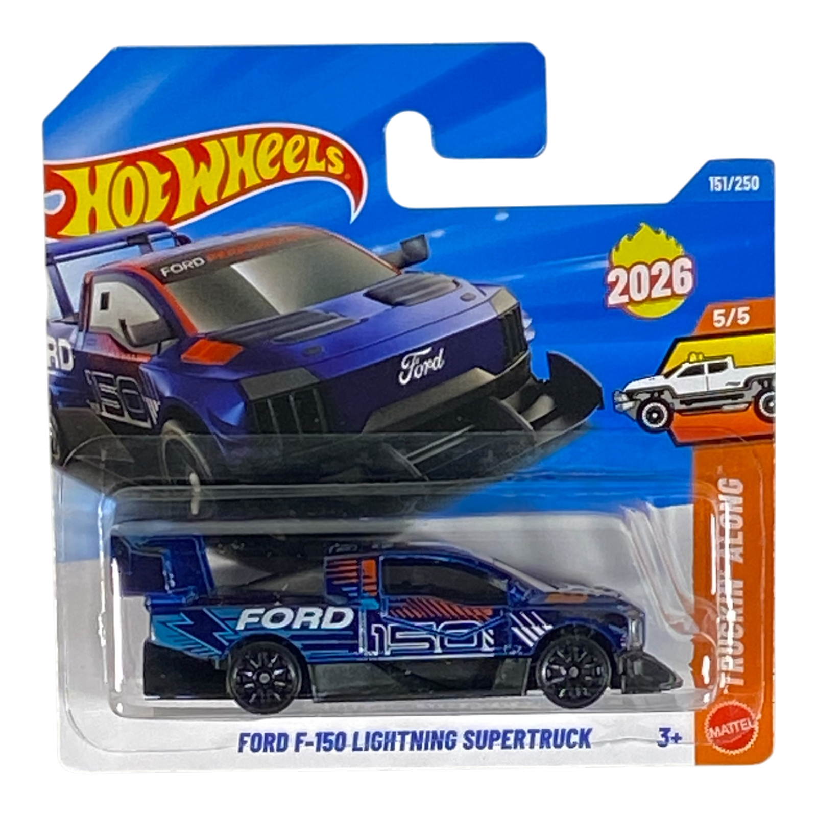 Hot Wheels Ford F-150 Lightning Supertruck | Truckin' Along Series 5/5 Main image