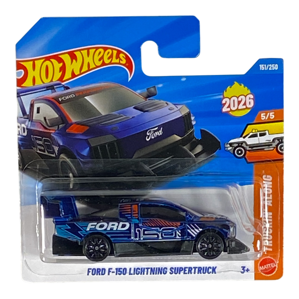 Hot Wheels Ford F-150 Lightning Supertruck | Truckin' Along Series 5/5