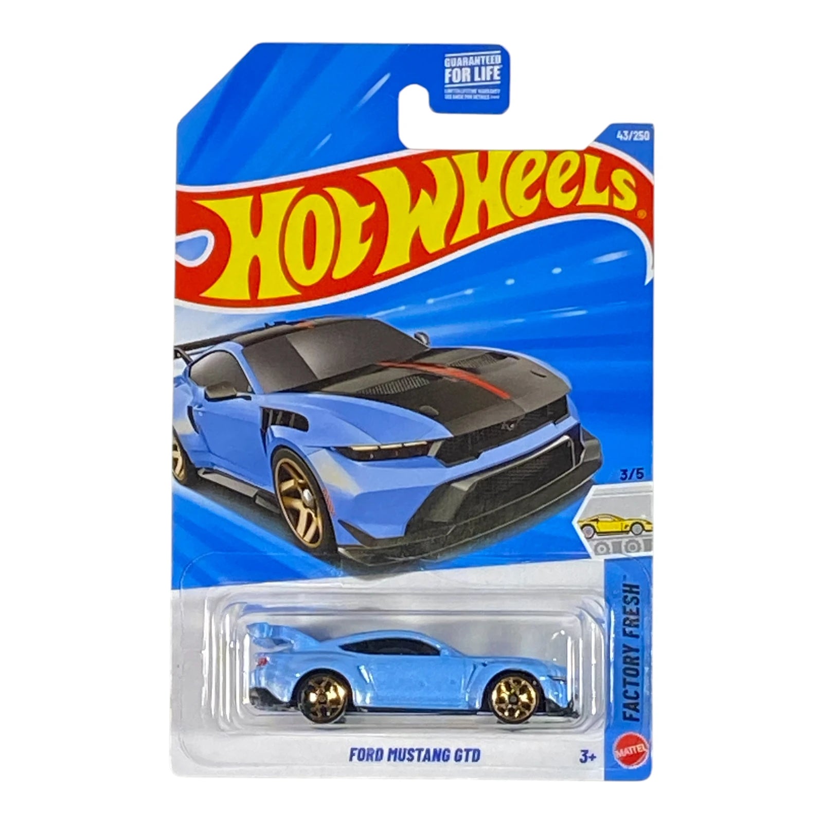 Hot Wheels Ford Mustang GTD - Factory Fresh Series 3/5 Main image