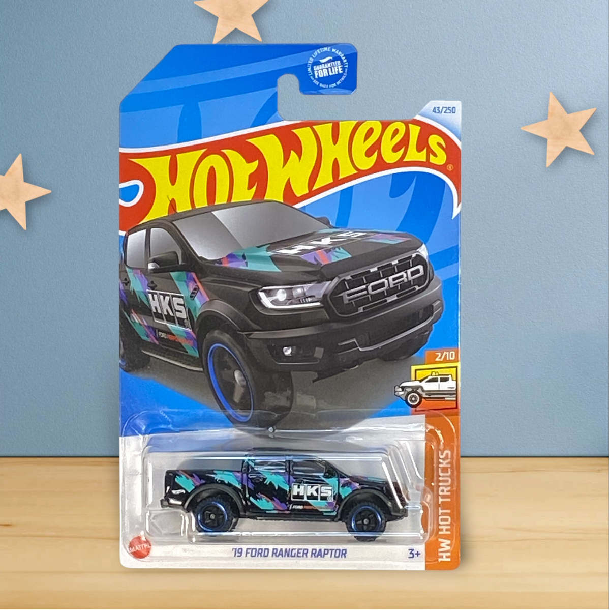 Hot Wheels '19 Ford Ranger Raptor - Hot Trucks Series 2/10 - Black