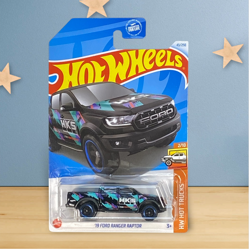 Hot Wheels '19 Ford Ranger Raptor - Hot Trucks Series 2/10 - Black