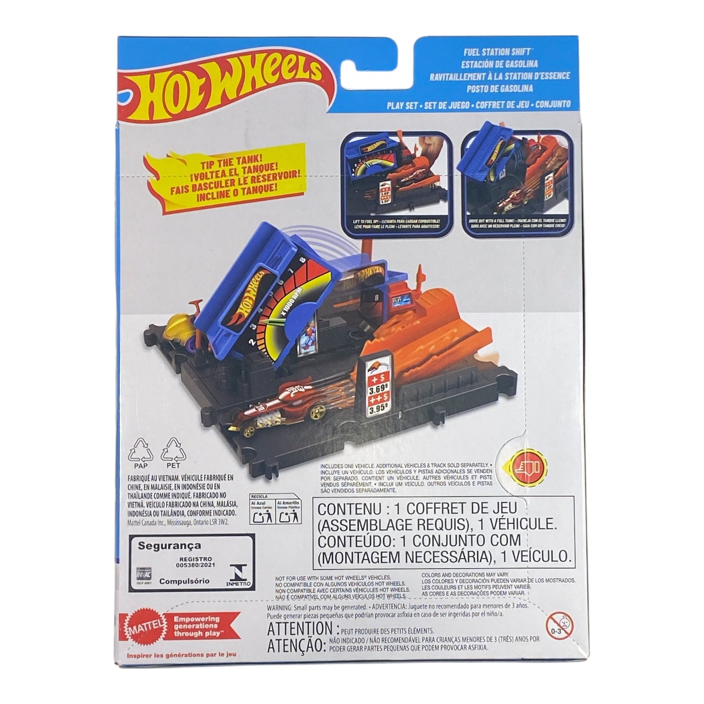 Hot Wheels Fuel Station Shift - Hot Wheels City Playset