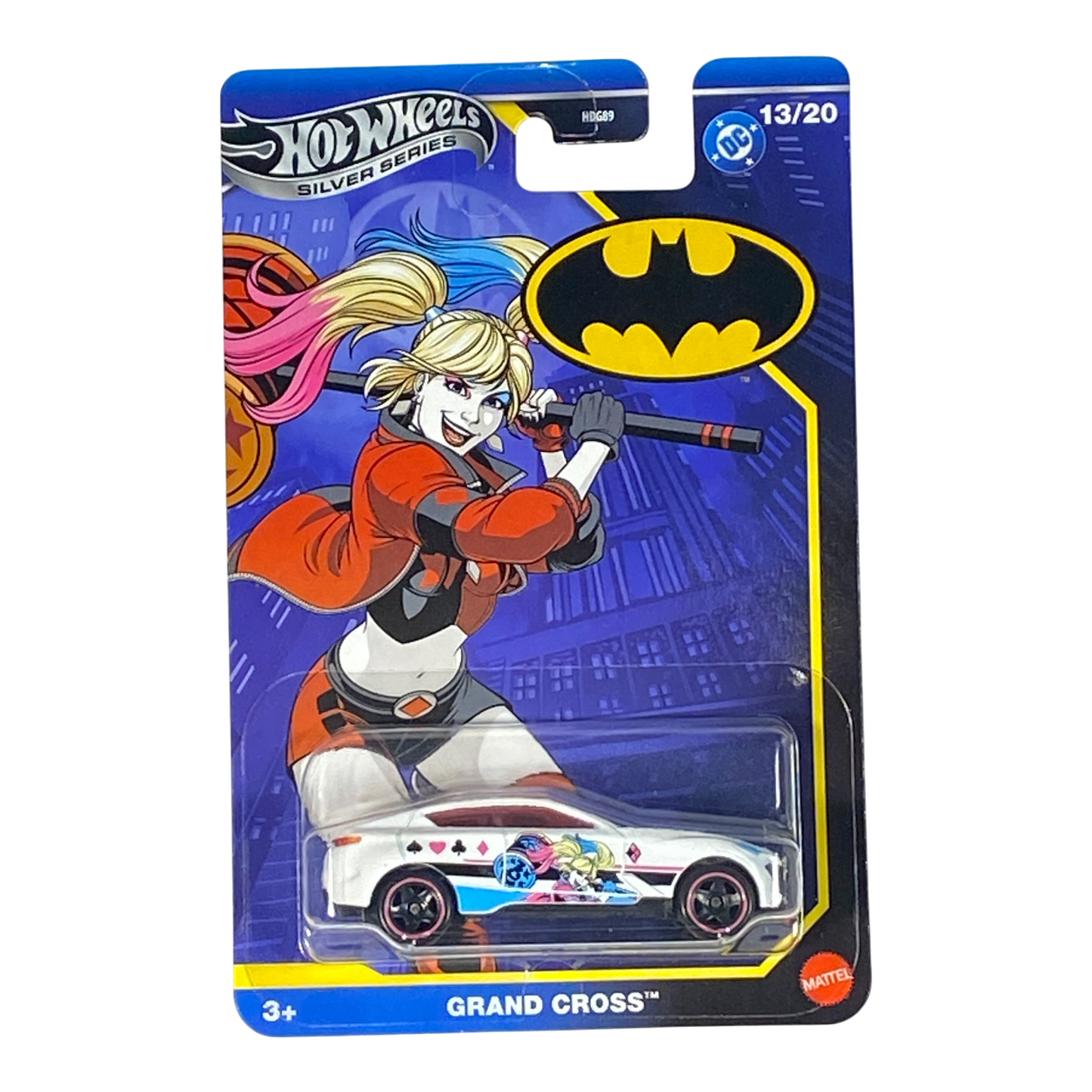 Hot Wheels Grand Cross "Harley Quinn" - Batman Silver Series 13/20