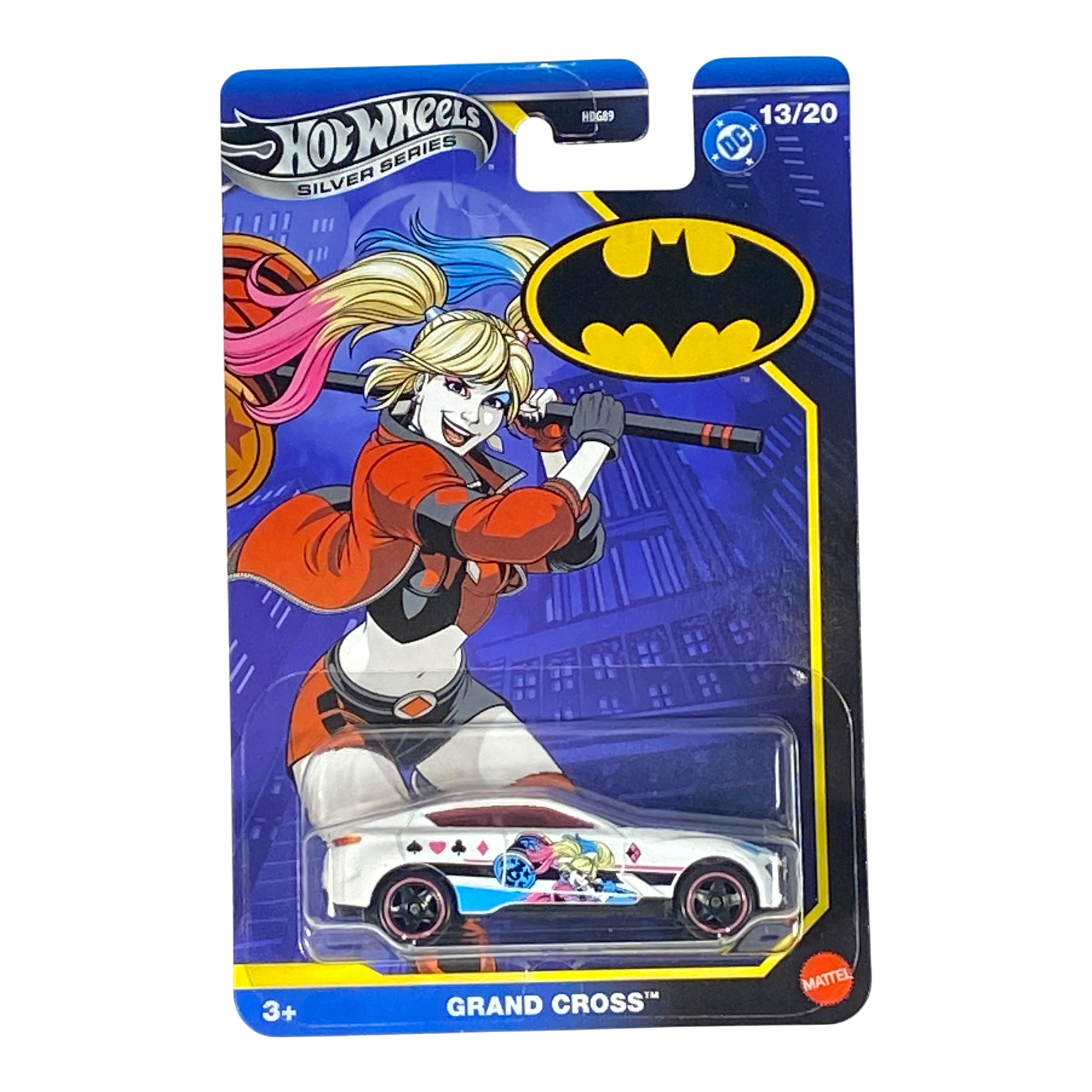 Hot Wheels Grand Cross "Harley Quinn" - Batman Silver Series 13/20