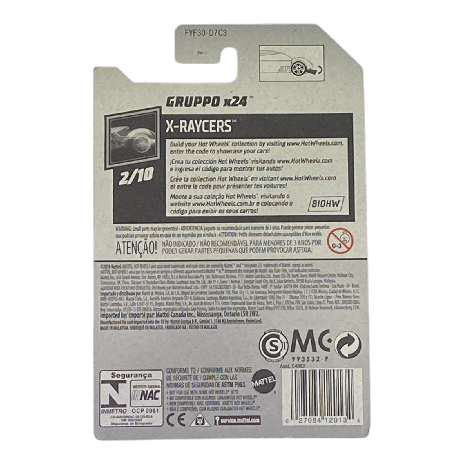 Hot Wheels Gruppo x24 - X-Raycers Series 2/10 - Collectors World Toys