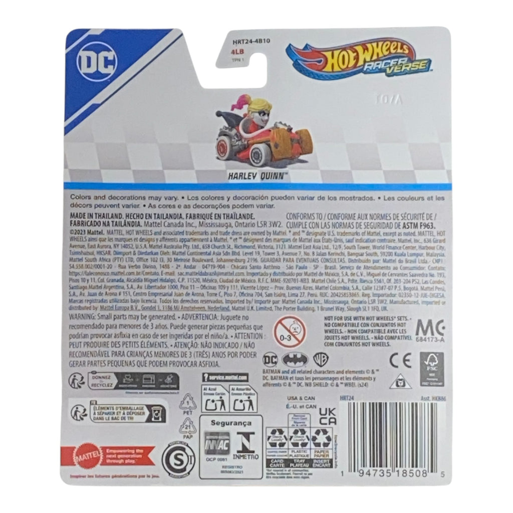 Hot Wheels Harley Quinn - RacerVerse Series - Collectors World Toys