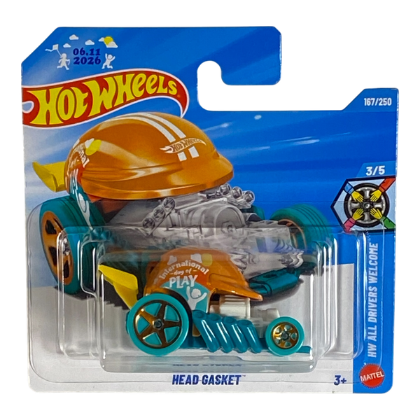 Hot Wheels Head Gasket | All Drivers Welcome Series 3/5