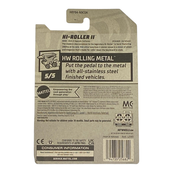 Hot Wheels Hi-Roller II | Rolling Metal Series 5/5