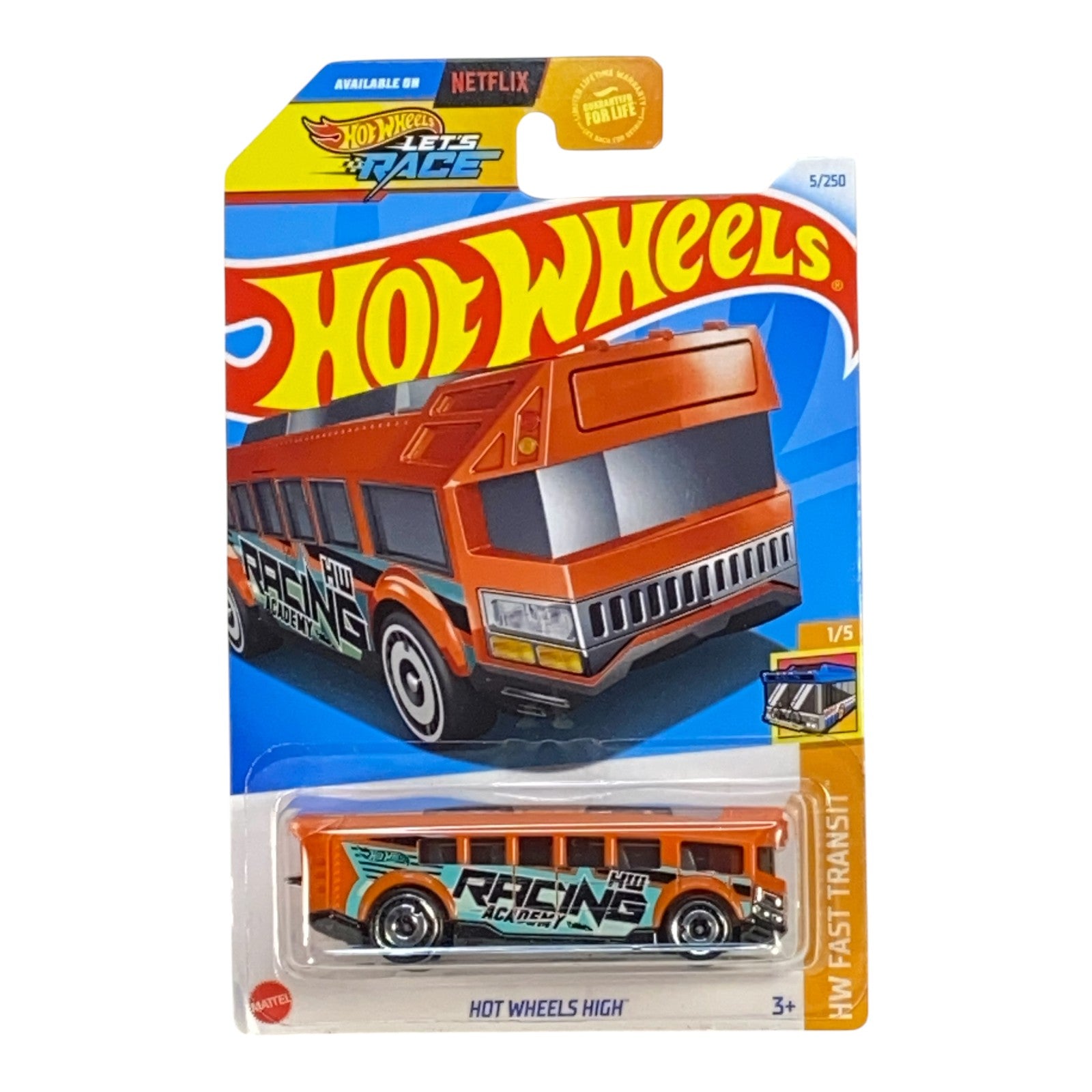 Hot Wheels High - Fast Transit Series 1/5 Main image