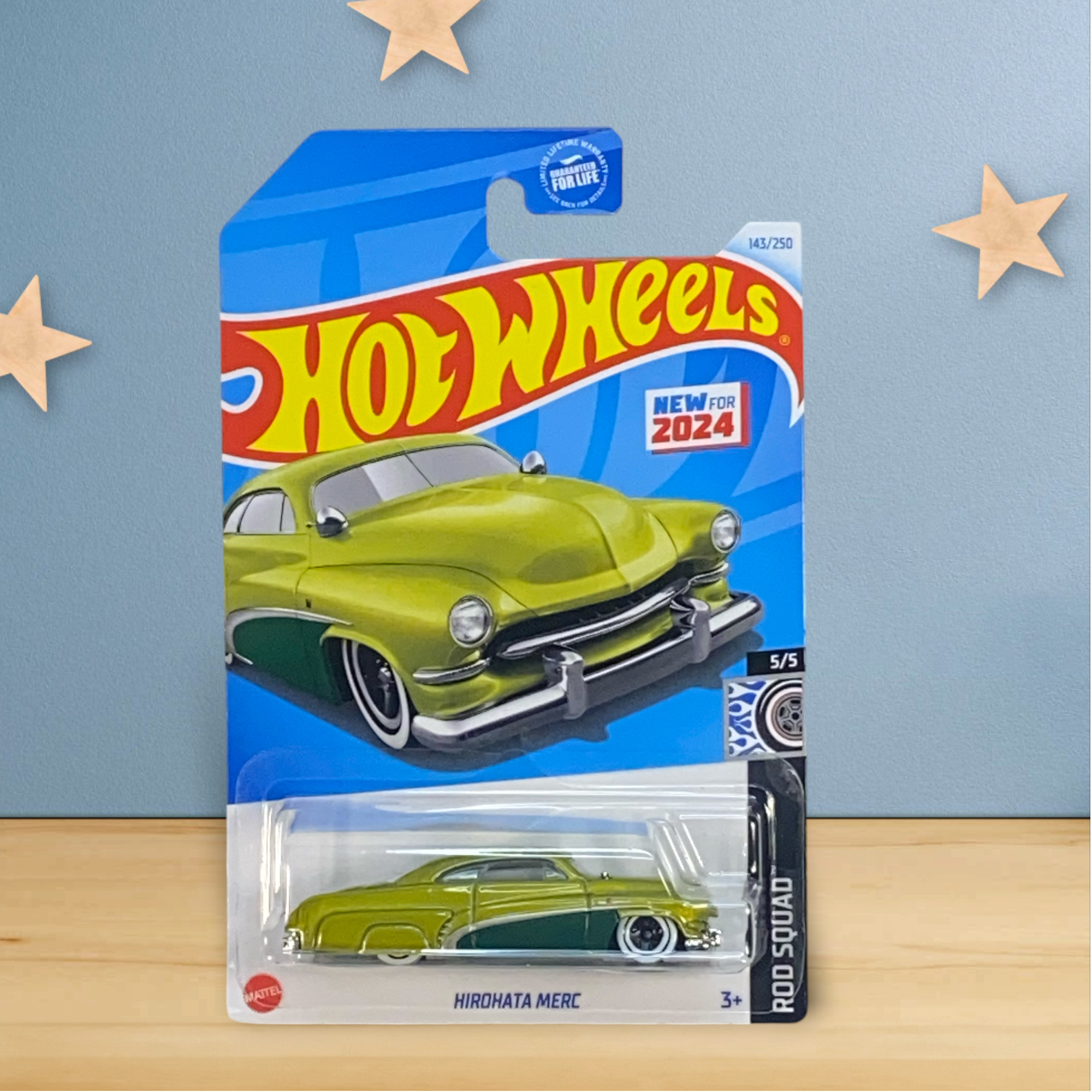 Hot Wheels Hirohata Merc - Rod Squad Series 5/5