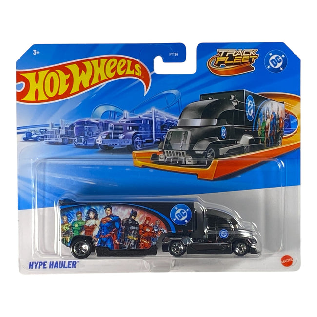 Hot Wheels Hype Hauler - DC Justice League - Track Fleet Series - Collectors World Toys Hover Image