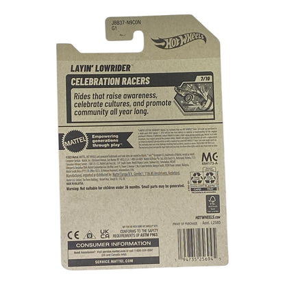 Hot Wheels Layin' Lowrider - Celebration Racers Series 7/10