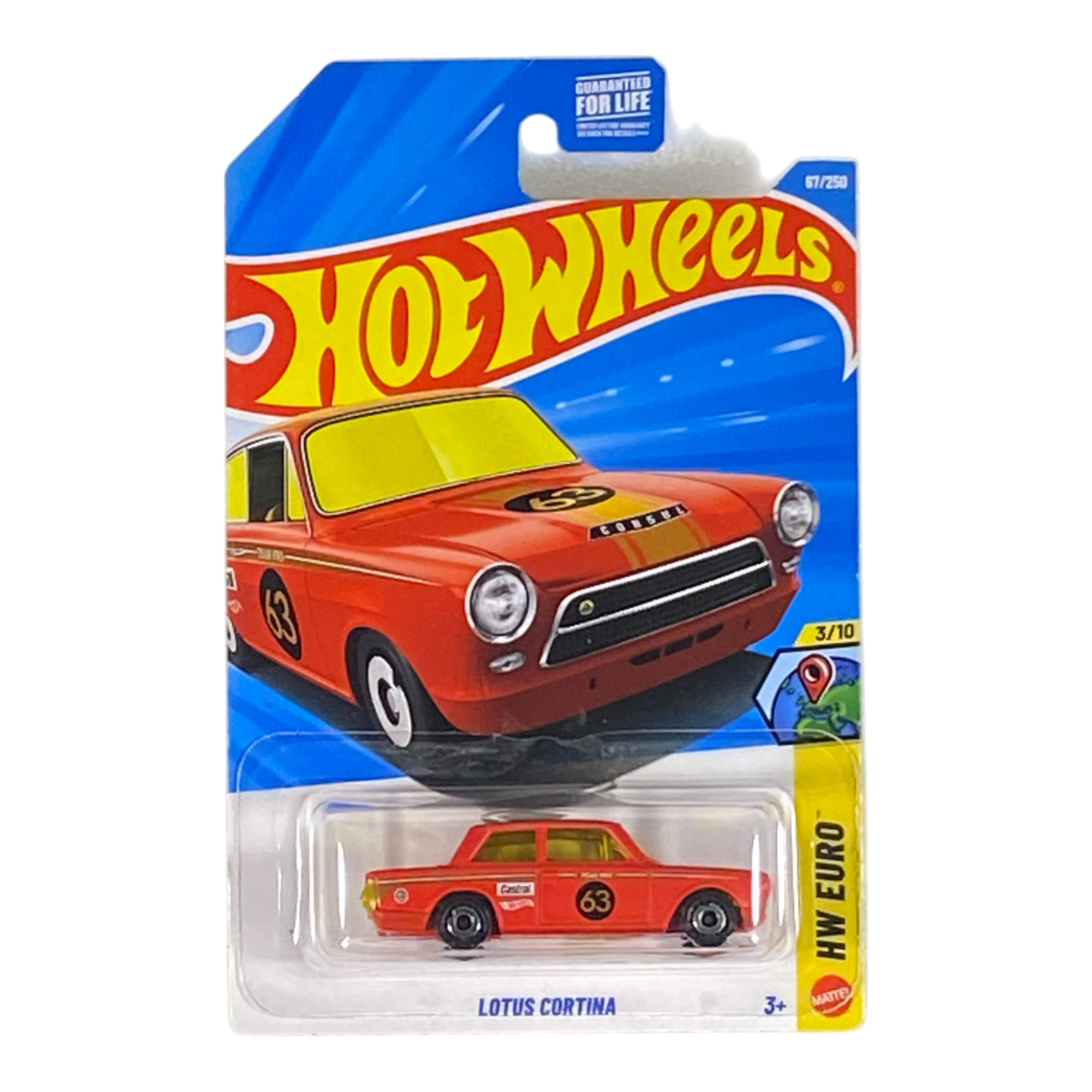 Hot Wheels Lotus Cortina - HW Euro Series 3/10 Main image