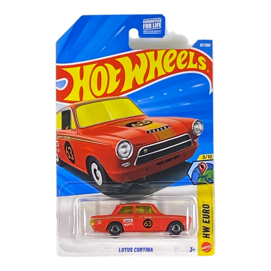 Hot Wheels Lotus Cortina - HW Euro Series 3/10
