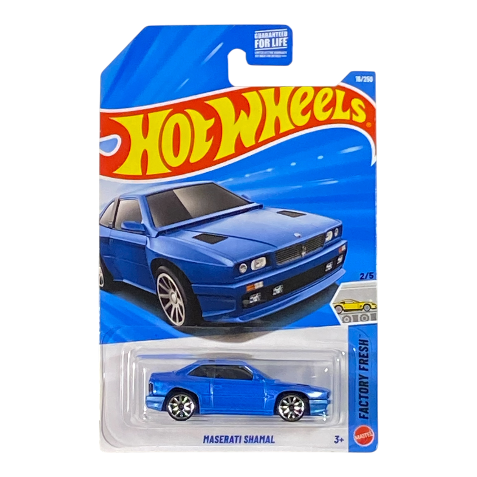 Hot Wheels Maserati Shamal - Factory Fresh Series 2/5 Main image
