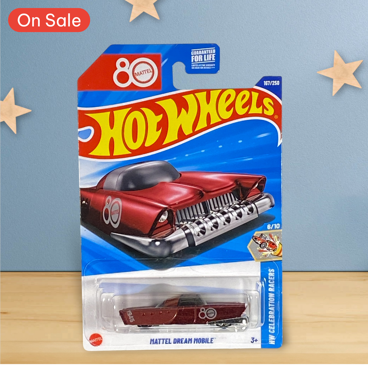 Hot Wheels Mattel Dream Mobile - HW Celebration Racers Series 6/10
