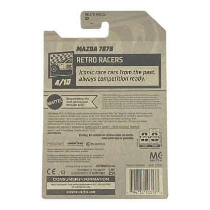 Hot Wheels Mazda 787B - Retro Racers Series 4/10