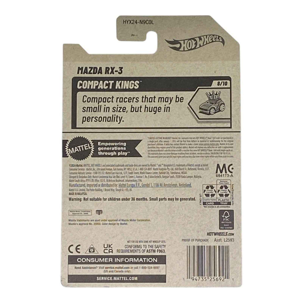 Hot Wheels Mazda RX-3 - Compact Kings Series 8/10